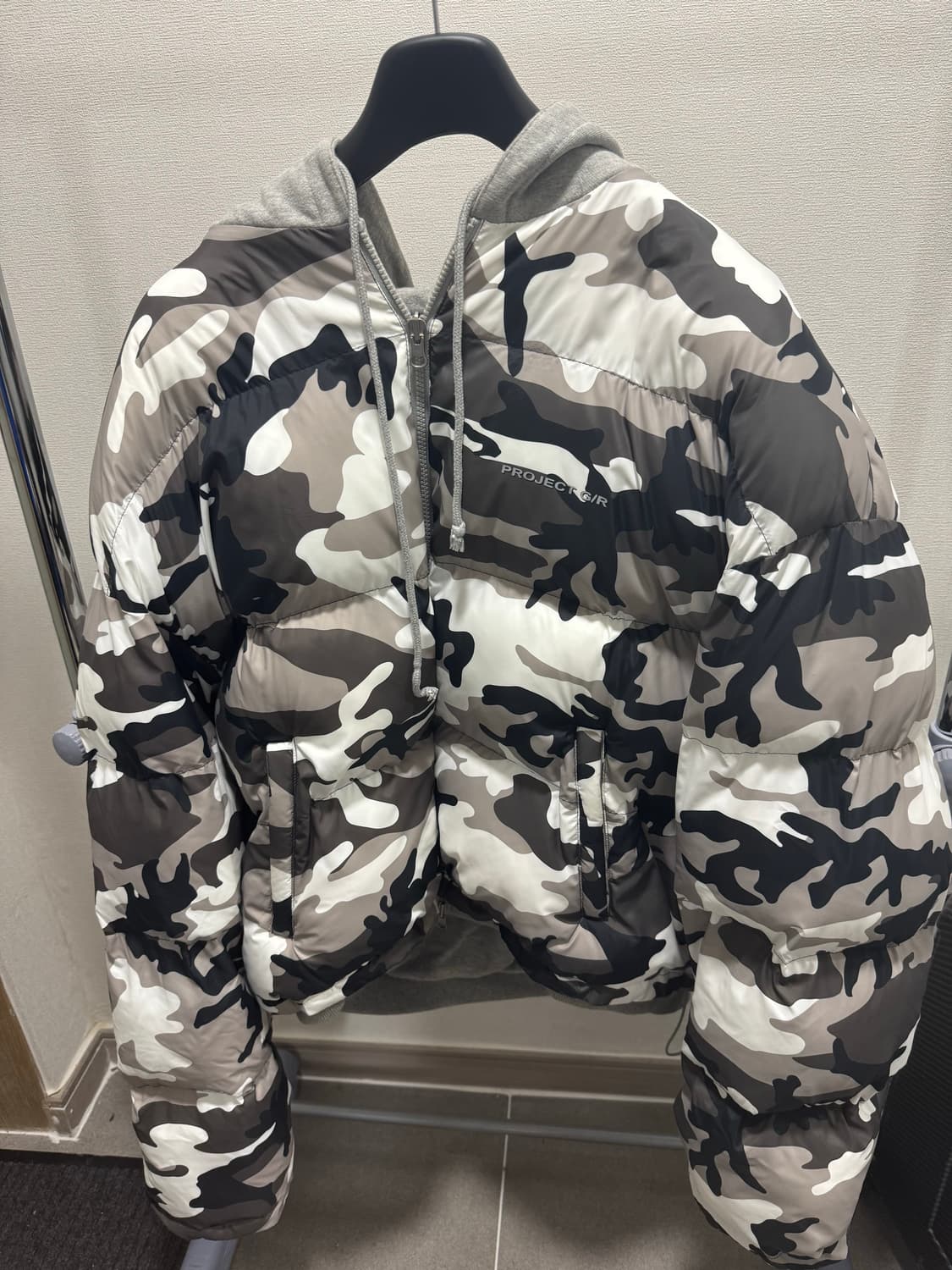 프로젝트gr 리버시블 패딩 카모 2사이즈 상품이미지1