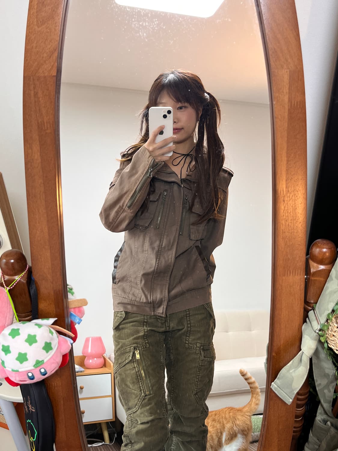 백넘버 코듀로이 카고 팬츠 상품이미지3