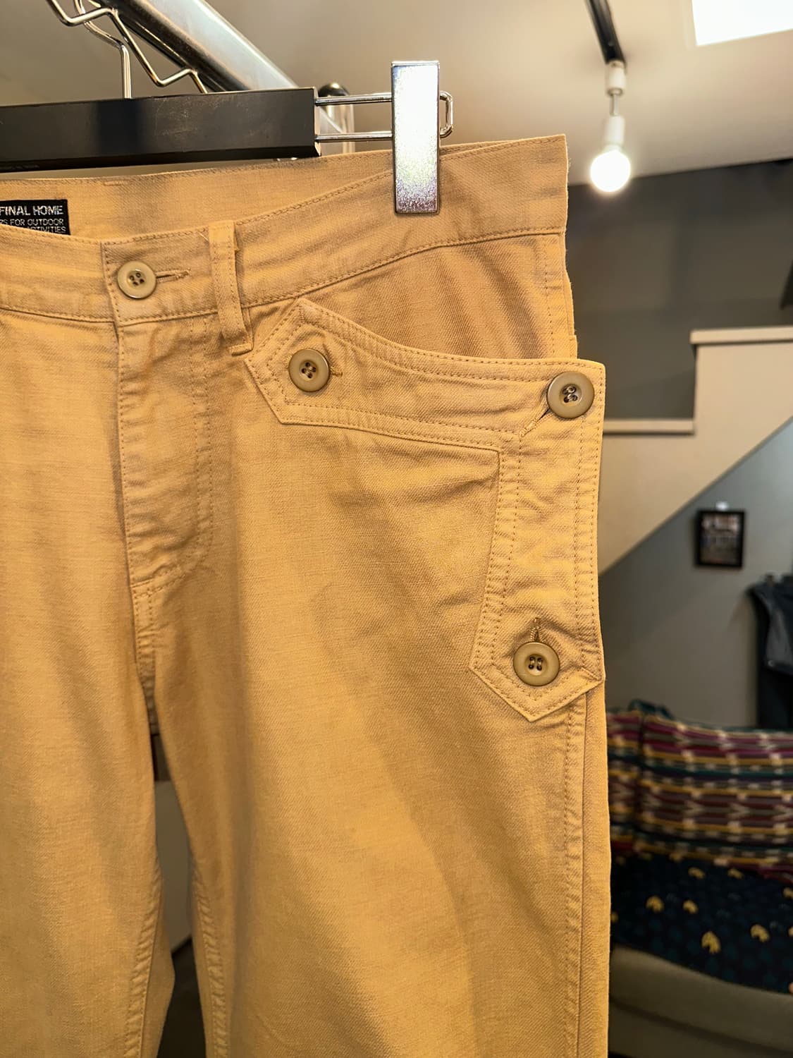 Final Home pocket button cotton pants 상품이미지6
