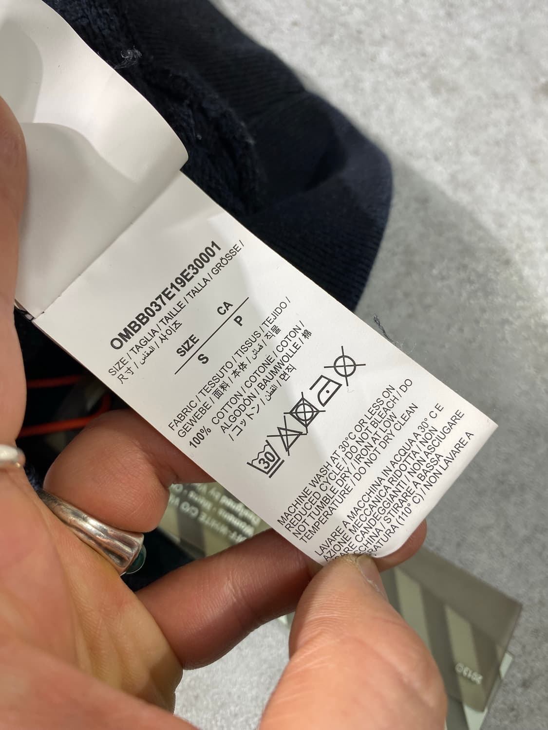 [S] Off White 오프화이트 백본 애로우 후드티 상품이미지8