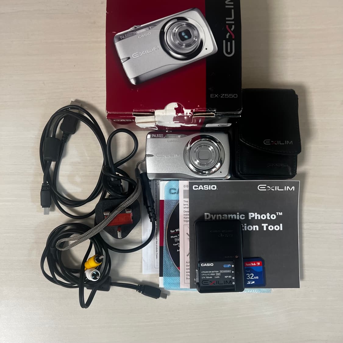 *미품/풀박스* casio z550 카시오 빈티지 디카 상품이미지7