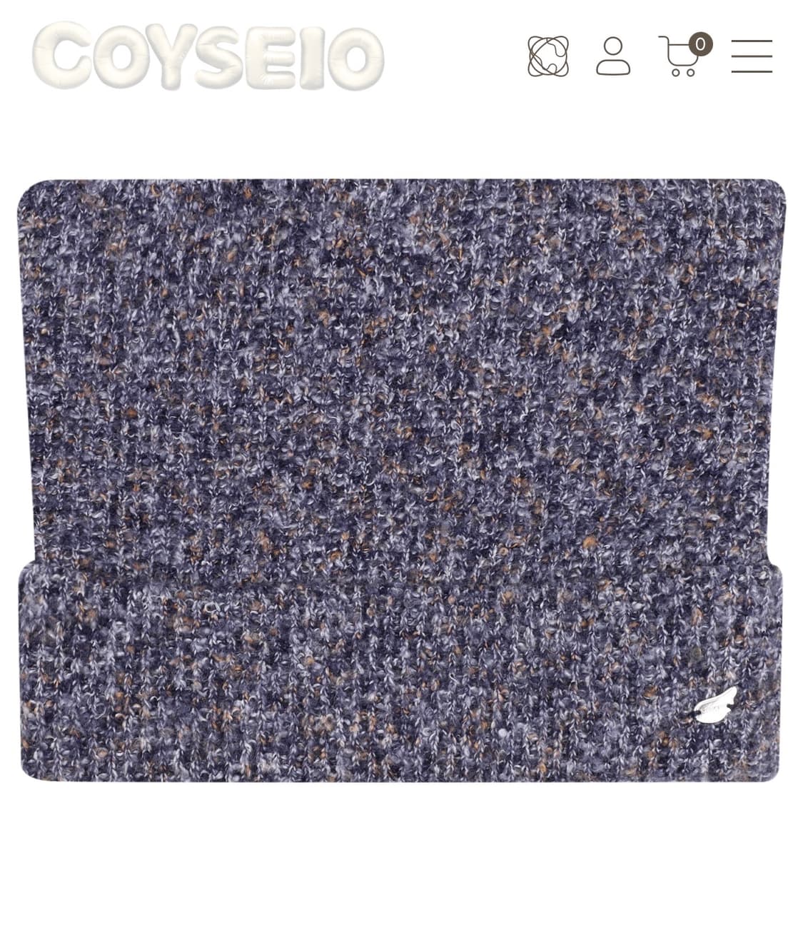 코이세이오 와이드 캣 비니 퍼플 상품이미지1