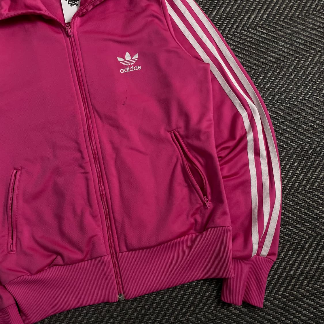 아디다스 파이어버드 빅로고 크롭 트랙탑o 3787 상품이미지3