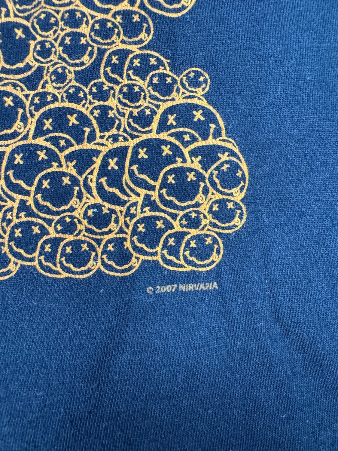빈티지 00s 너바나 NIRVANA MULTI SMILE FITS XL 상품이미지3