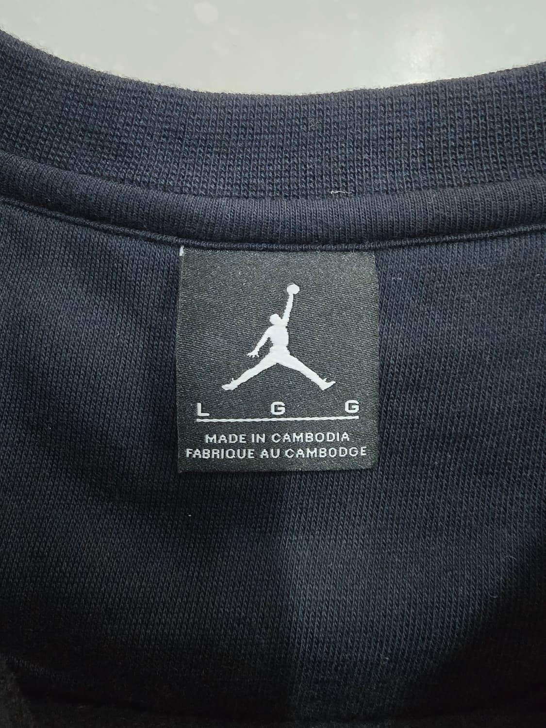 조던 블랙 맨투맨 기모티셔츠 상품이미지9