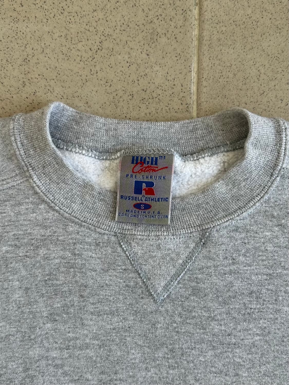 빈티지 러셀 스웻셔츠 그레이 S USA 상품이미지7