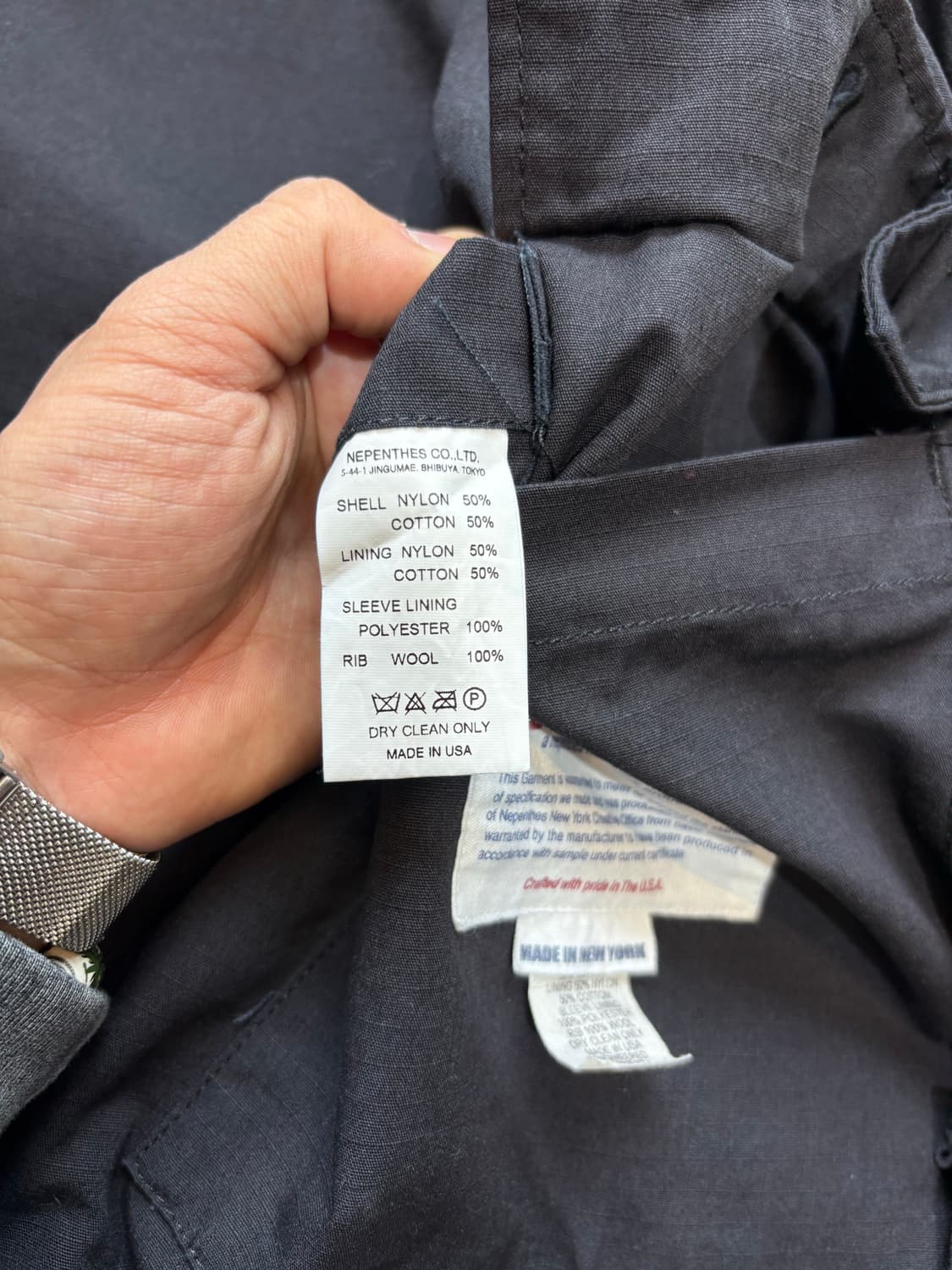 엔지니어드 가먼츠 더블 립스탑 필드 자켓 상품이미지6