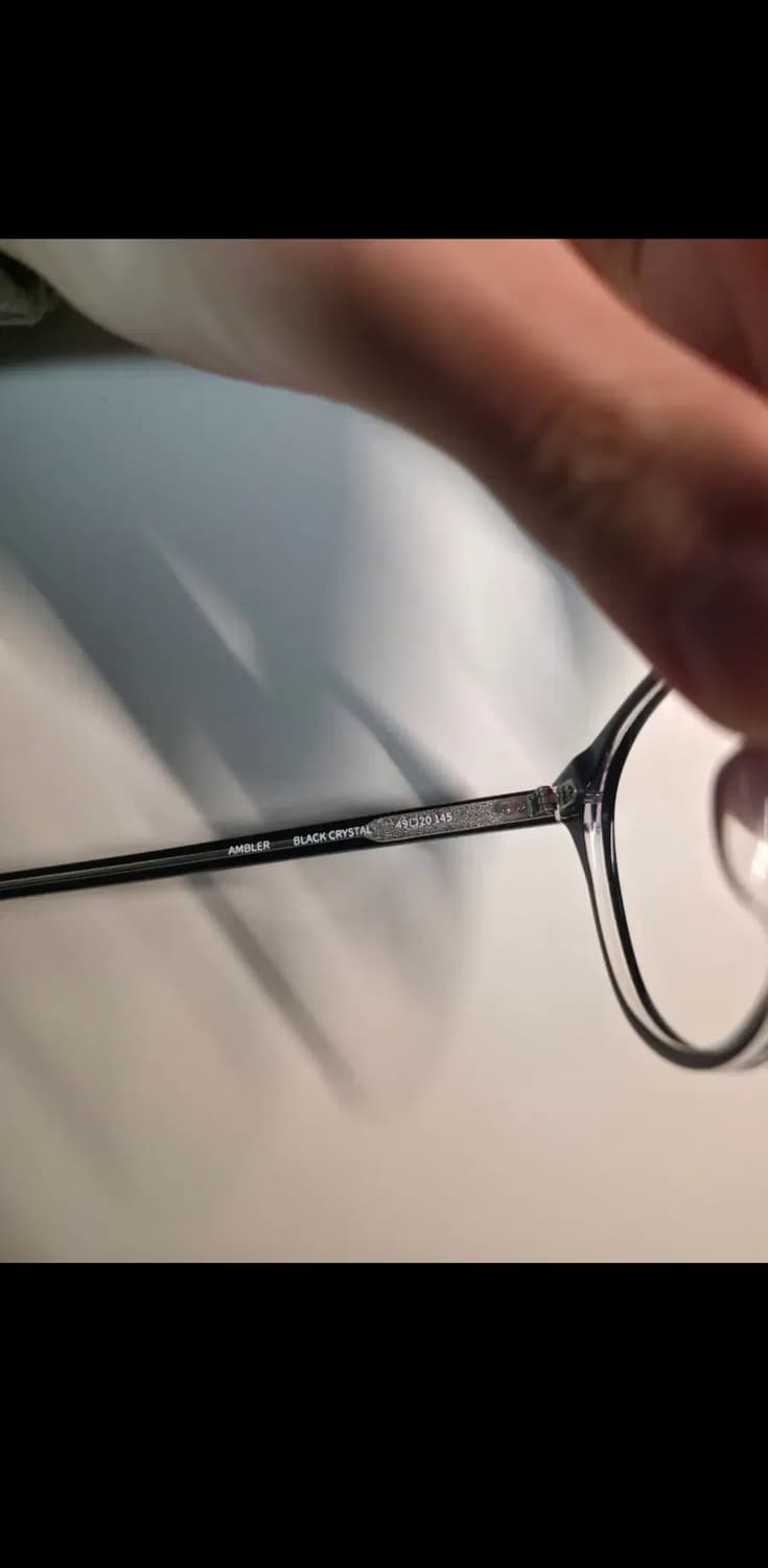 언커먼 아이웨어 ambler 블랙 크리스탈 상품이미지3