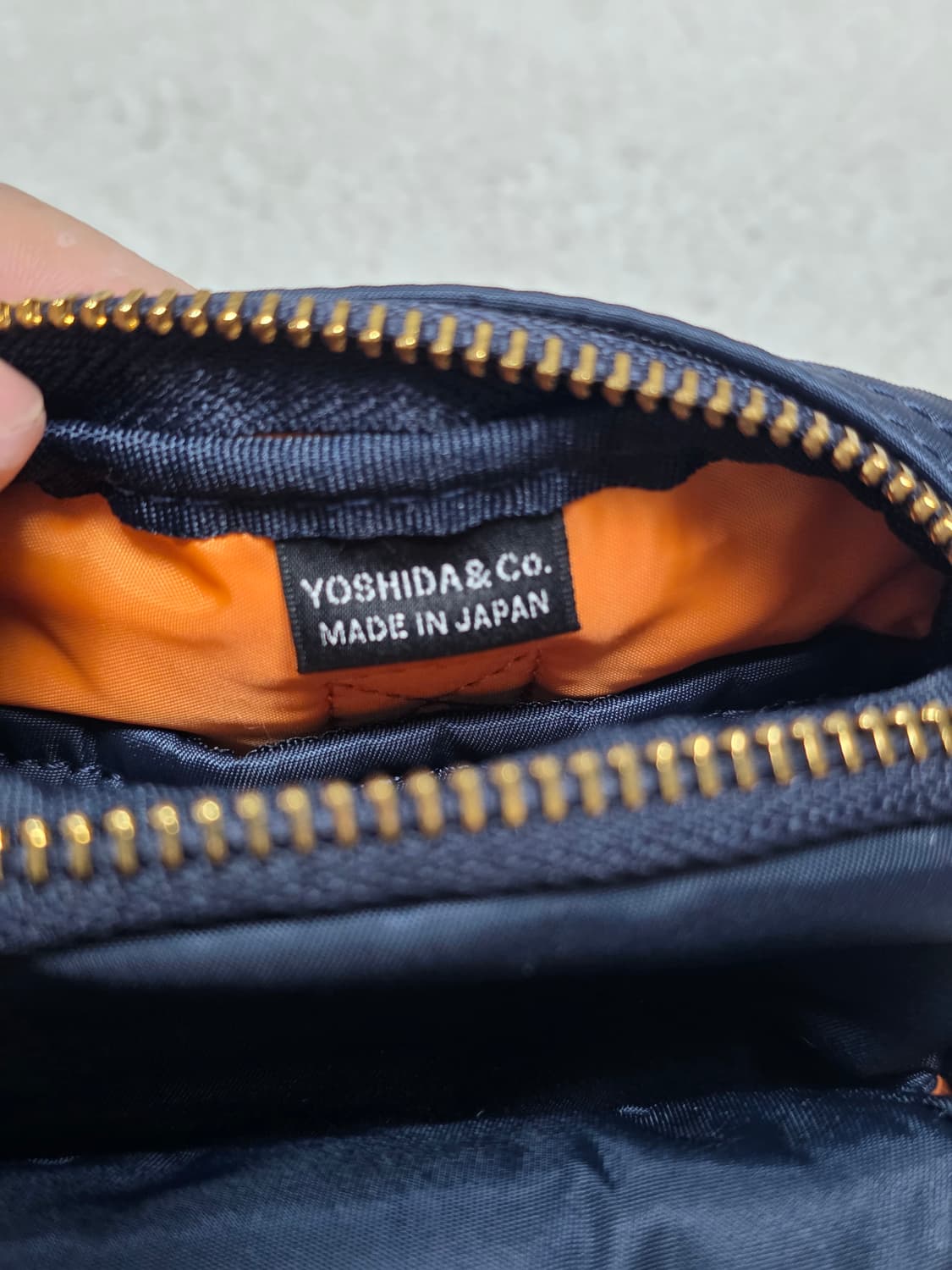 포터 휴대폰 파우치 아이언 블루 상품이미지6