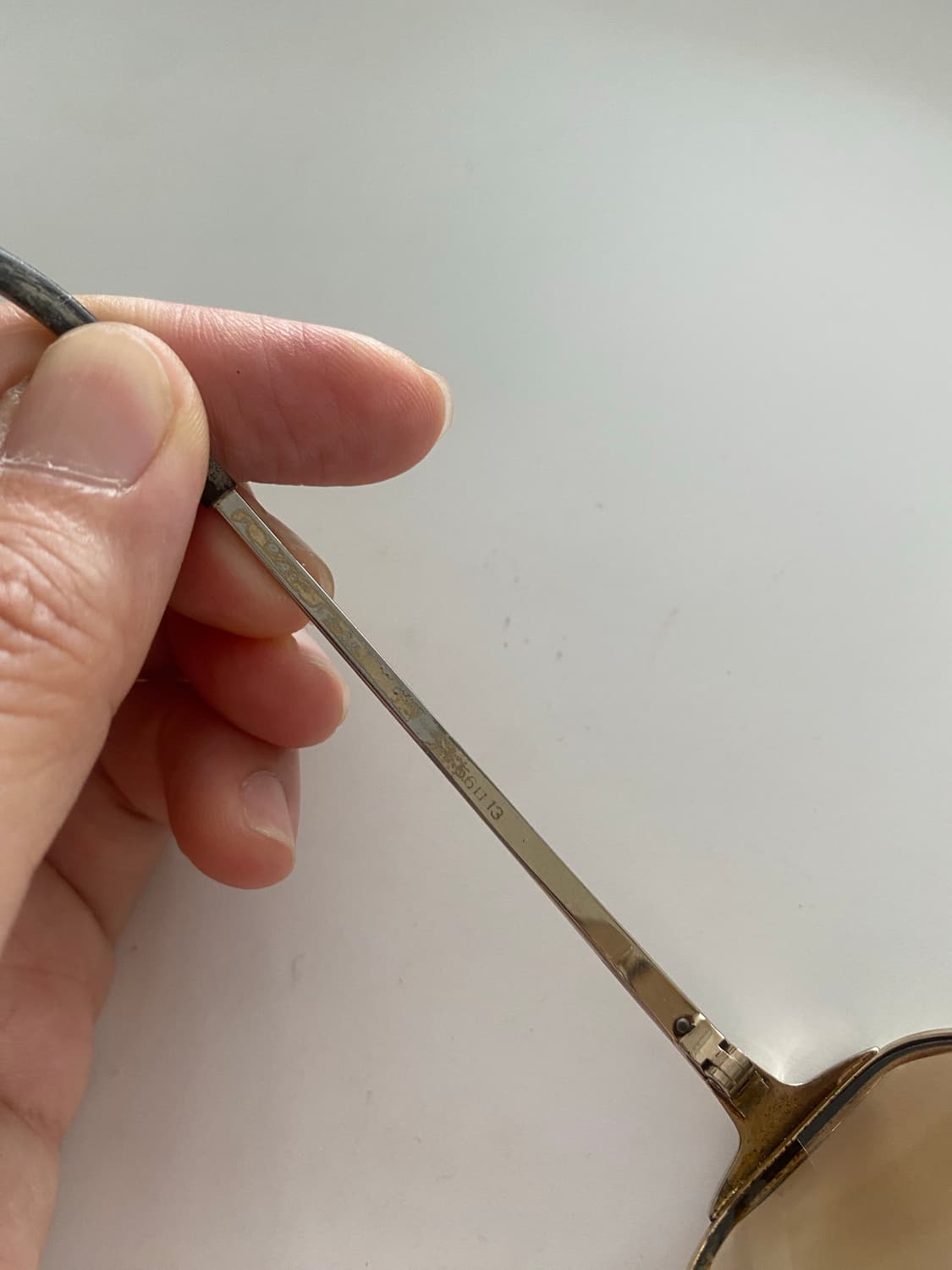 레어템 명품 빈티지 안경 선글라스 입생로랑 ysl 프레임 틴트 안경 상품이미지8