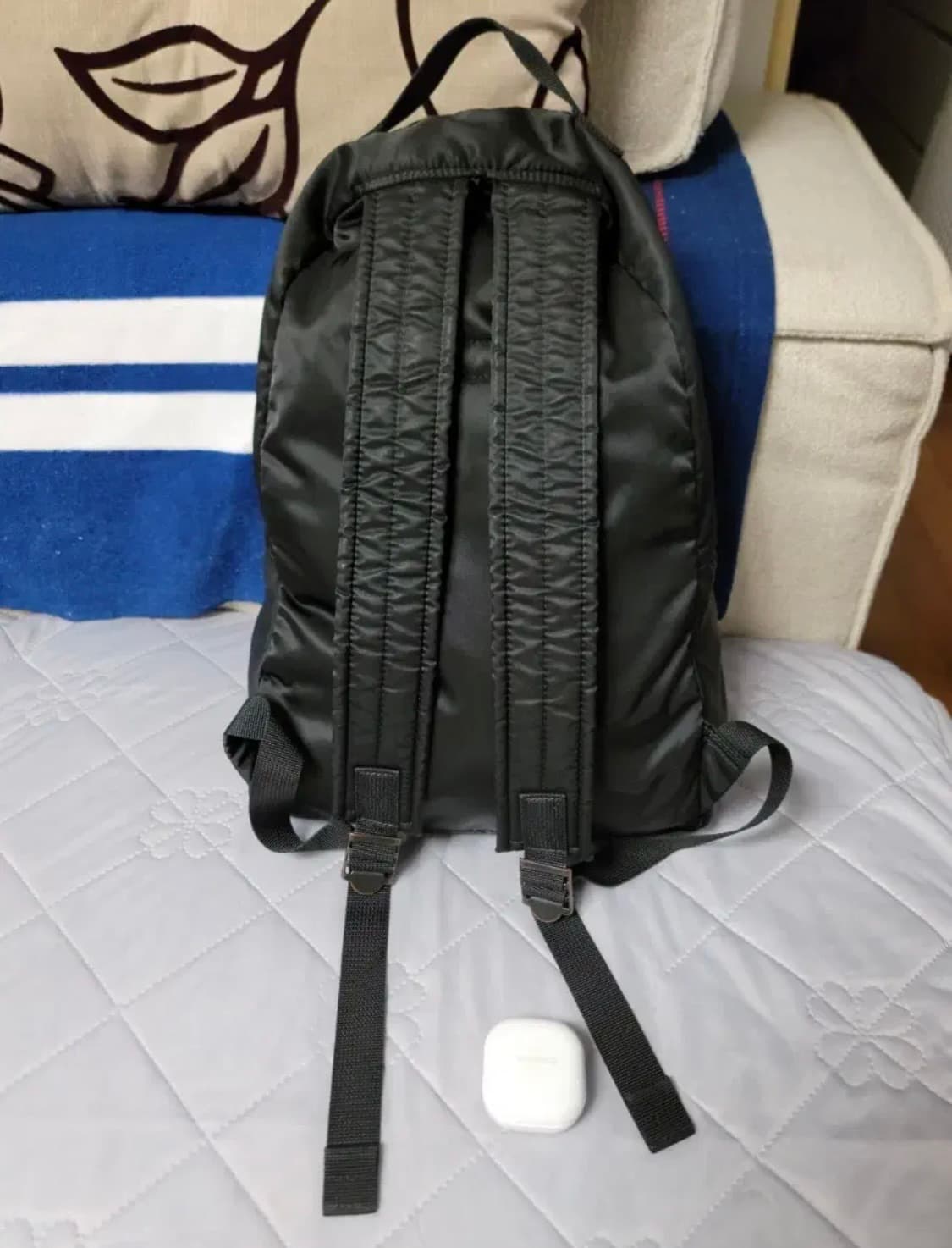 정품)요시다포터  탱커 블랙 백팩 상품이미지3