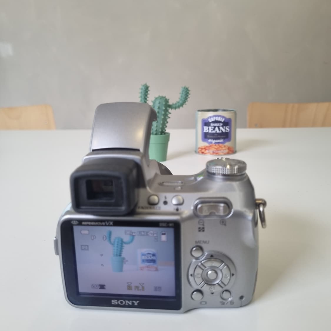 일본판 소니 Cyber-shot DSC-H1 카메라 빈티지 레트로 상품이미지3