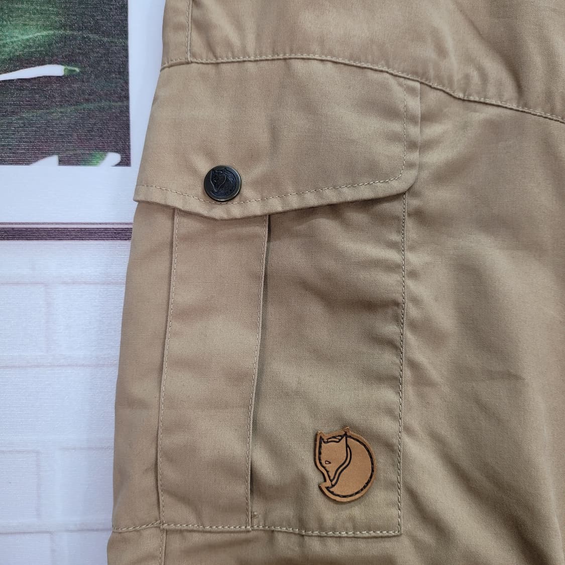 피엘라벤 칼라 트라우저 G1000 카고 팬츠 바지 34EU 27인치 상품이미지4