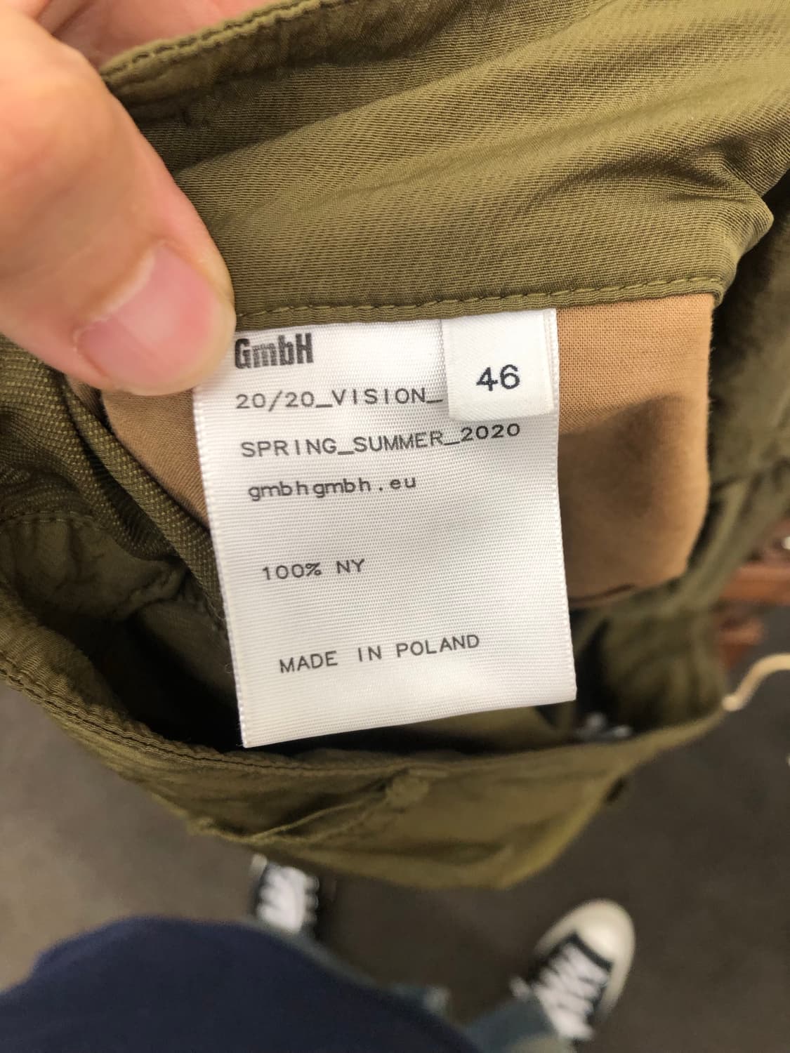 20ss gmbh 나일론 카고 팬츠 상품이미지4