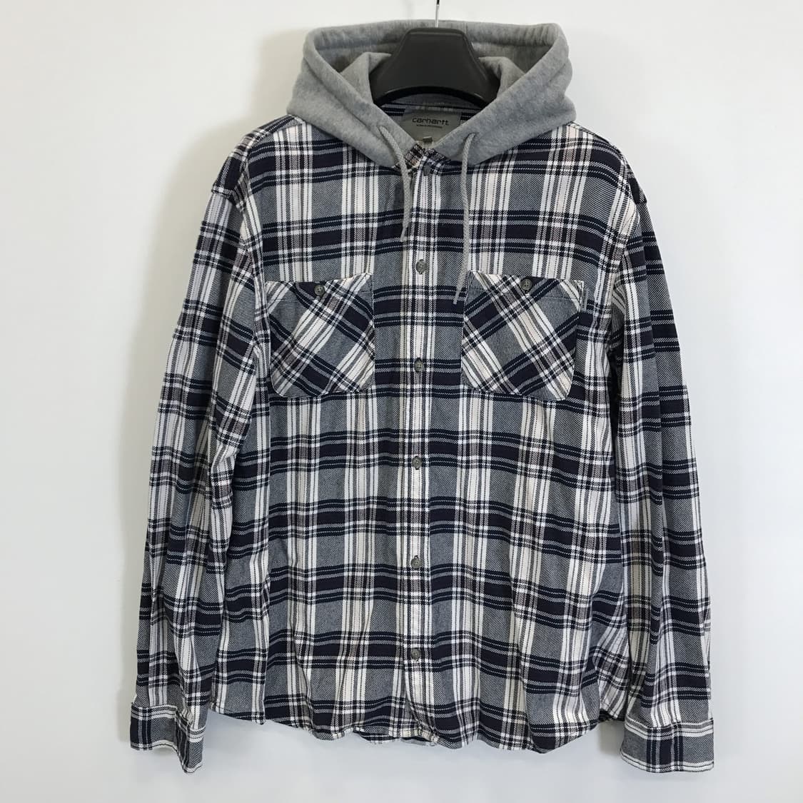 칼하트 오티스 체크 후드셔츠 [L] 상품이미지1