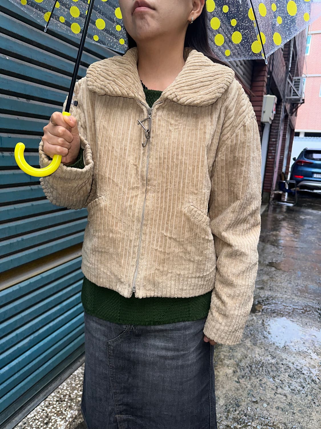 90‘s Issey Miyake I.S corduroy jackrt 상품이미지2