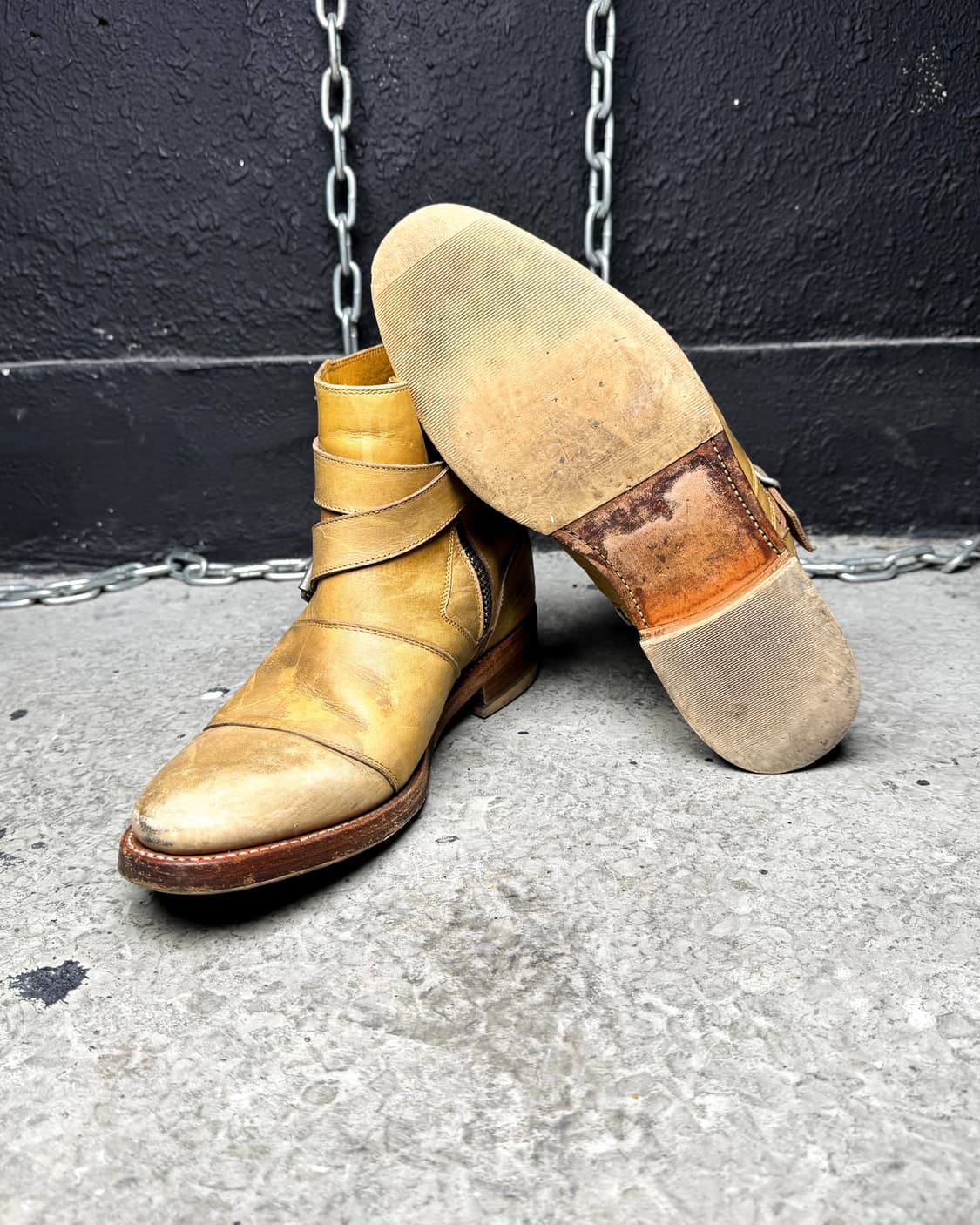 Balmain – Double Strap Jodhpur Boots 상품이미지10