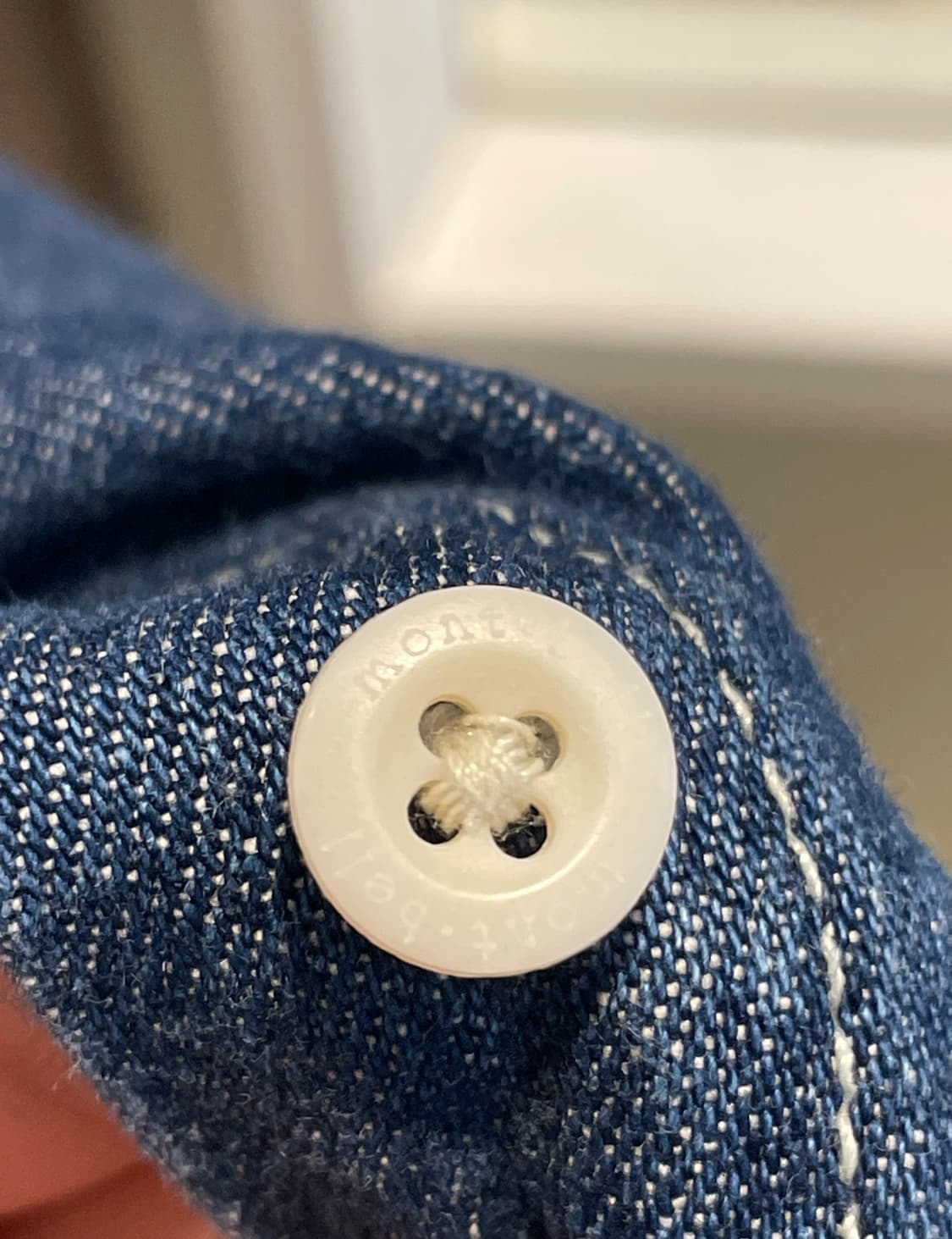 90s 몽벨 winds 데님셔츠  상품이미지5