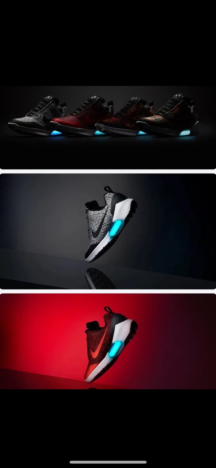 나이키 하이퍼아답트1.0 hyper adapt 1.0 레드 280 상품이미지1