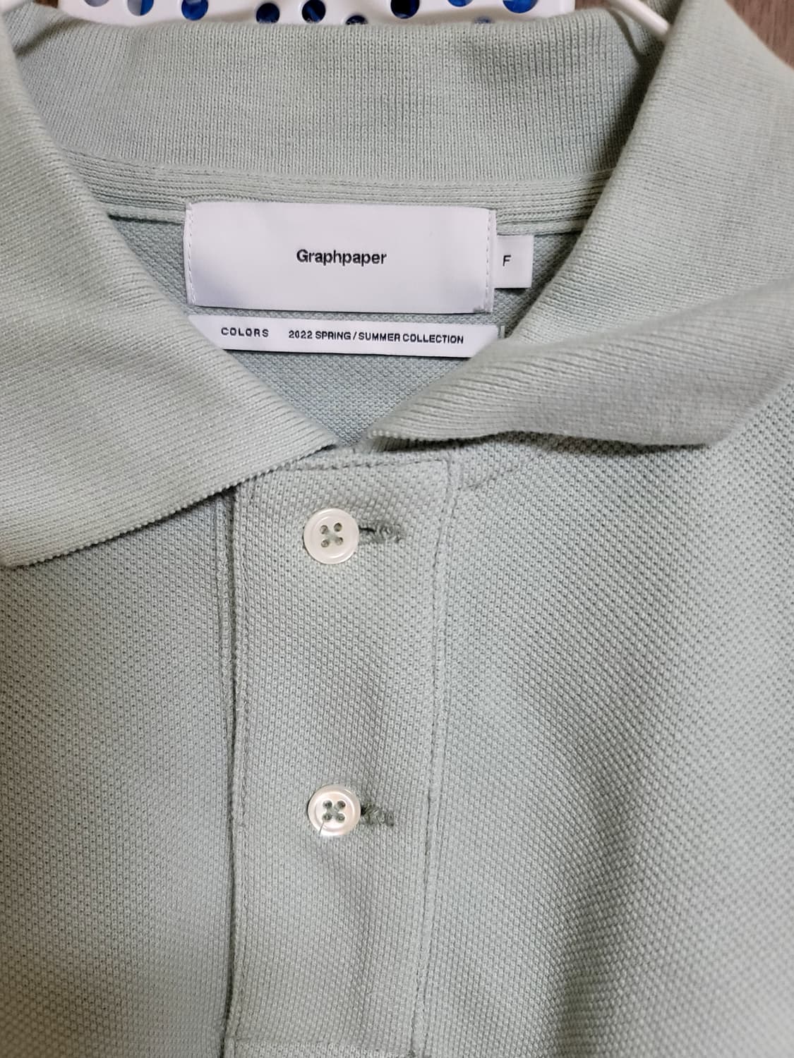 Graphpaper 22SS 피케 셔츠 F 사이즈 상품이미지1