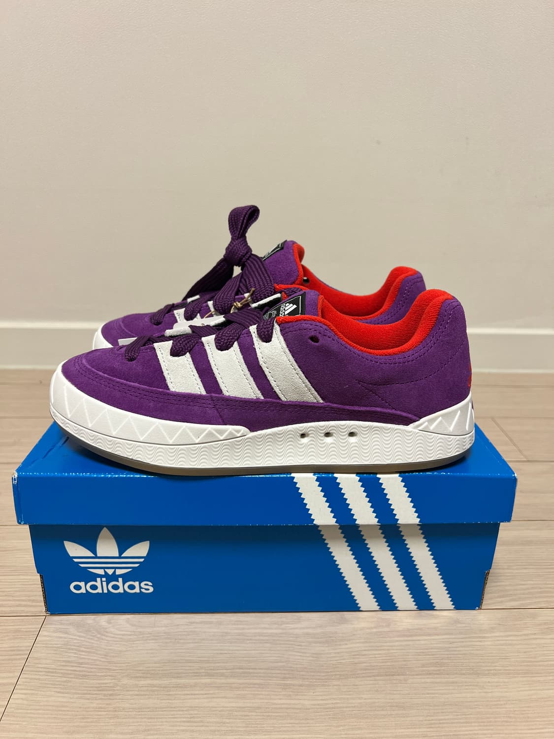 아디다스 ADIMATIC 아디매틱 퍼플 230 (GV6712) 풀구성 상품이미지1