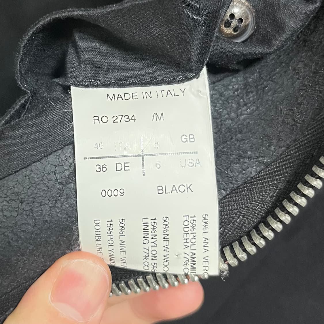 Rick Owens AW11 “LIMO” Runway Jacket 상품이미지5