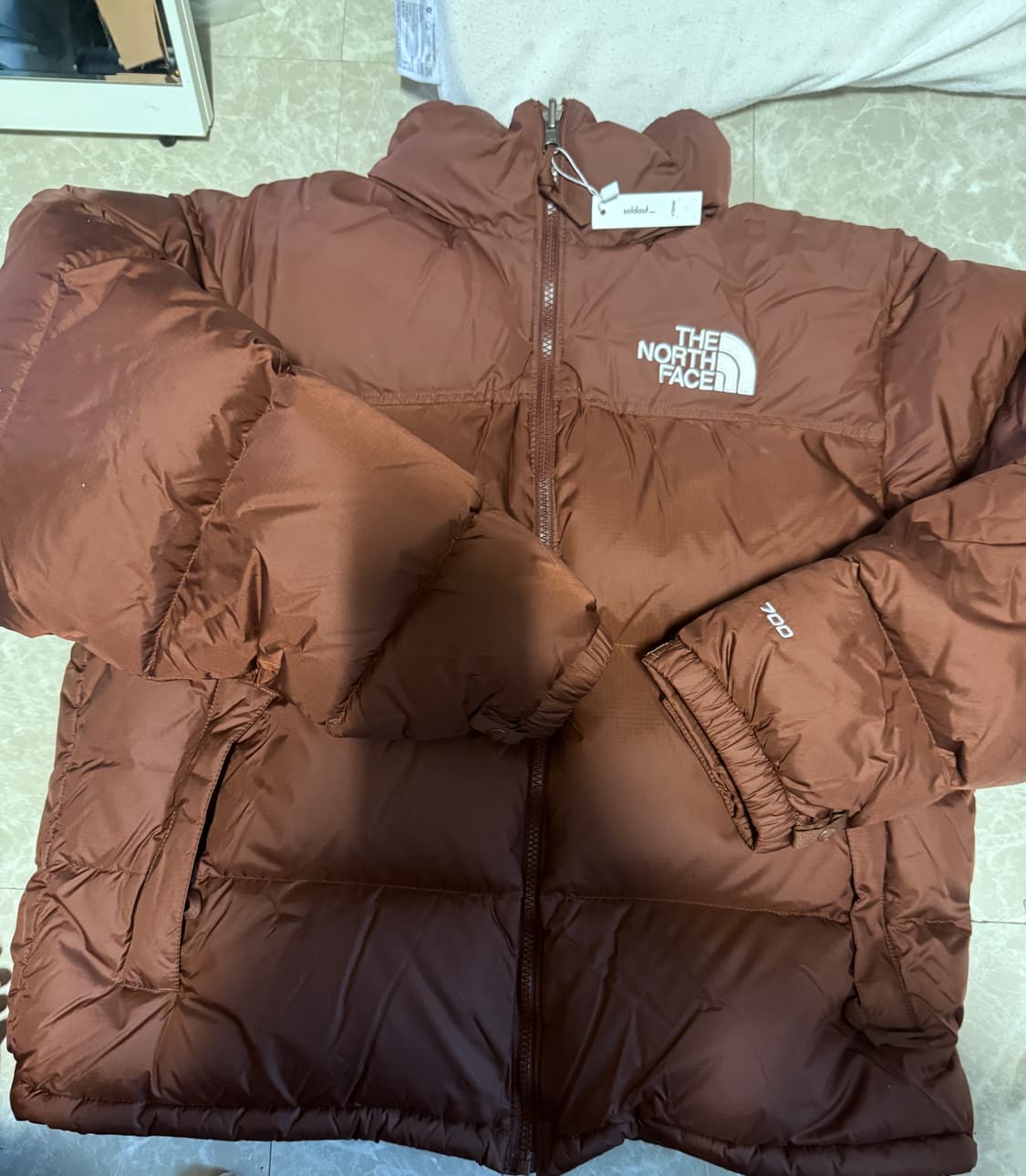 L사이즈 노스페이스 1996 레트로 눕시 다크오크 상품이미지1