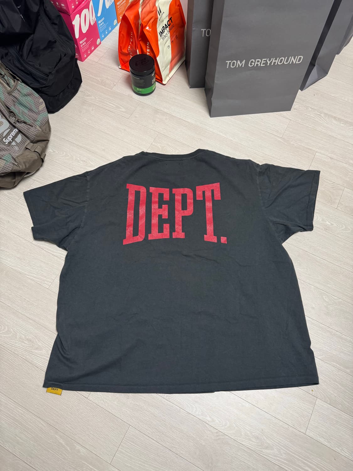 갤러리 디파트먼트 dept 로고 반팔 티셔츠 xxl 상품이미지3