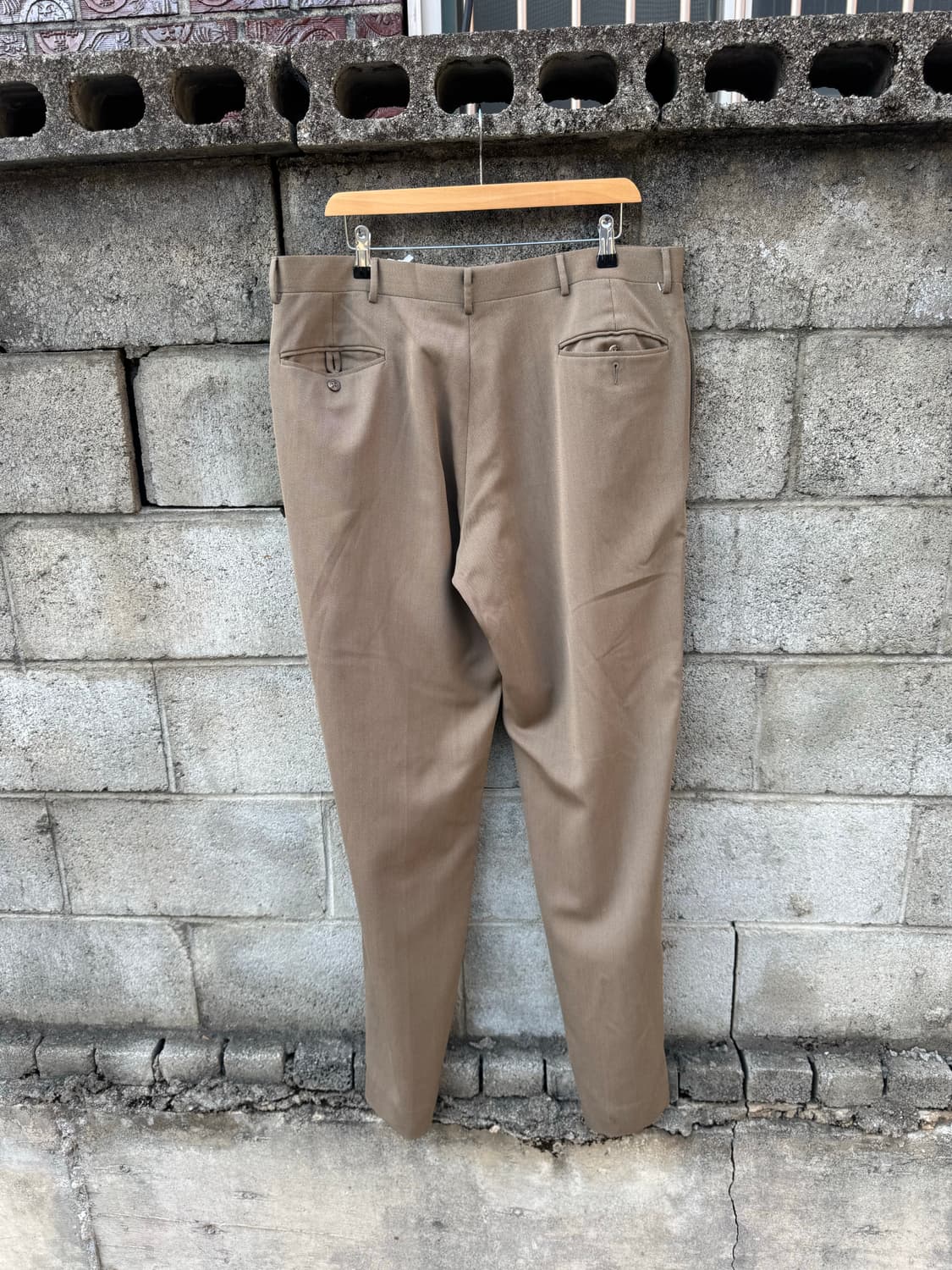 90s 폴로 랄프로렌 빈티지 이태리 버진 울 슬랙스 팬츠 상품이미지2