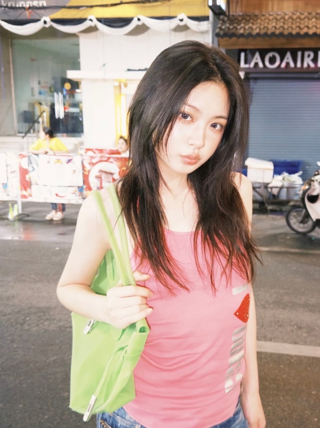 키키 pvc 토트백 버킨젤리 상품이미지5