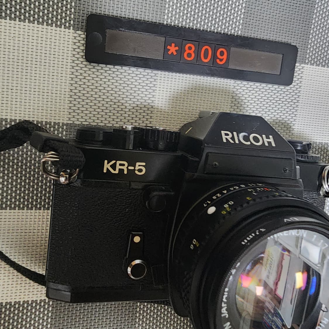 리코 KR-5 슈퍼 필름카메라 1.7 단렌즈 상품이미지2