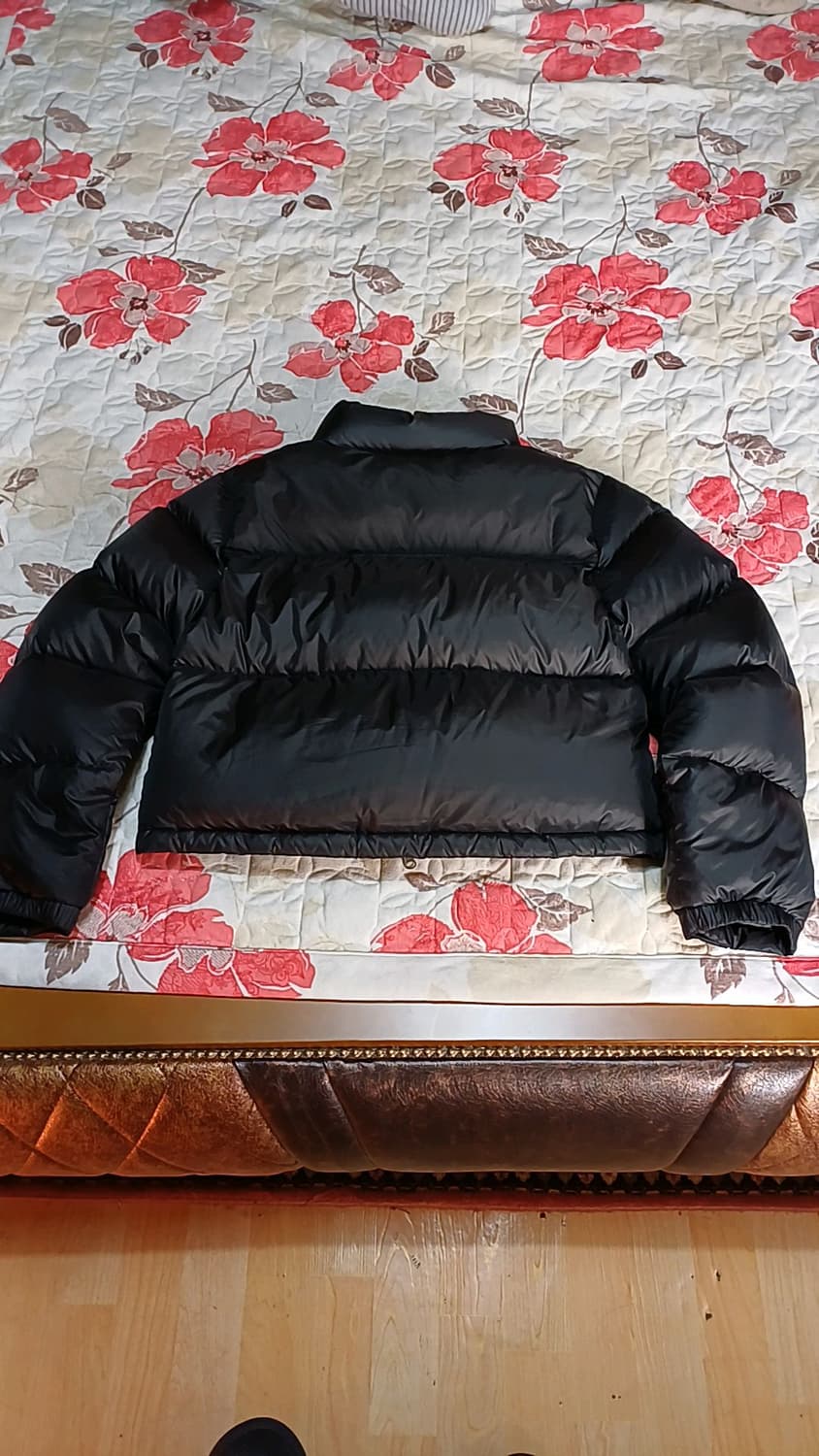 Lee 크롭오리털패딩 M 여성66 가슴53 기장54 상품이미지6