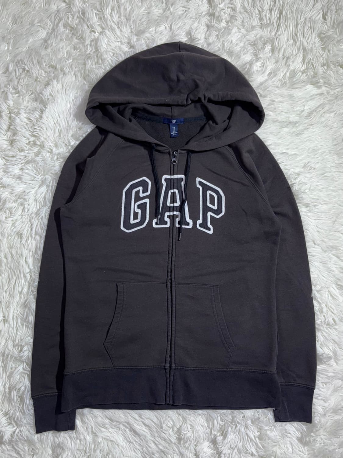 GAP 갭 초코브라운 빅로고 후드집업  상품이미지3