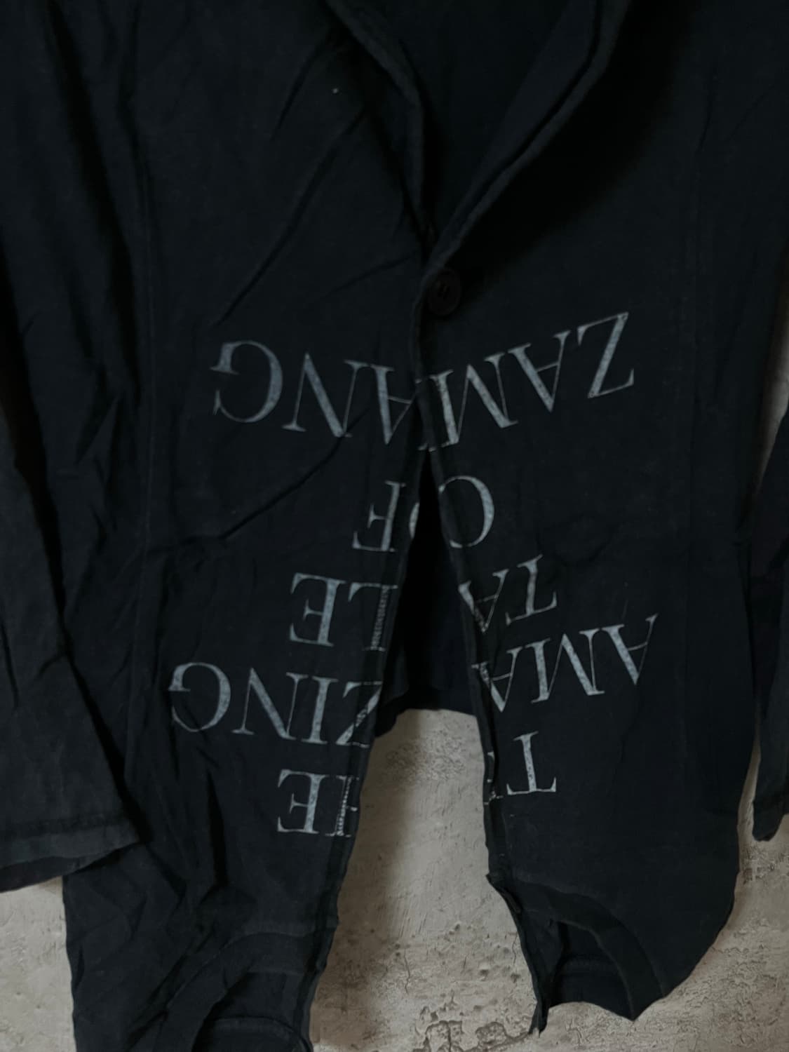 언더커버 06SS “T” 재구성 티셔츠 코트 상품이미지6