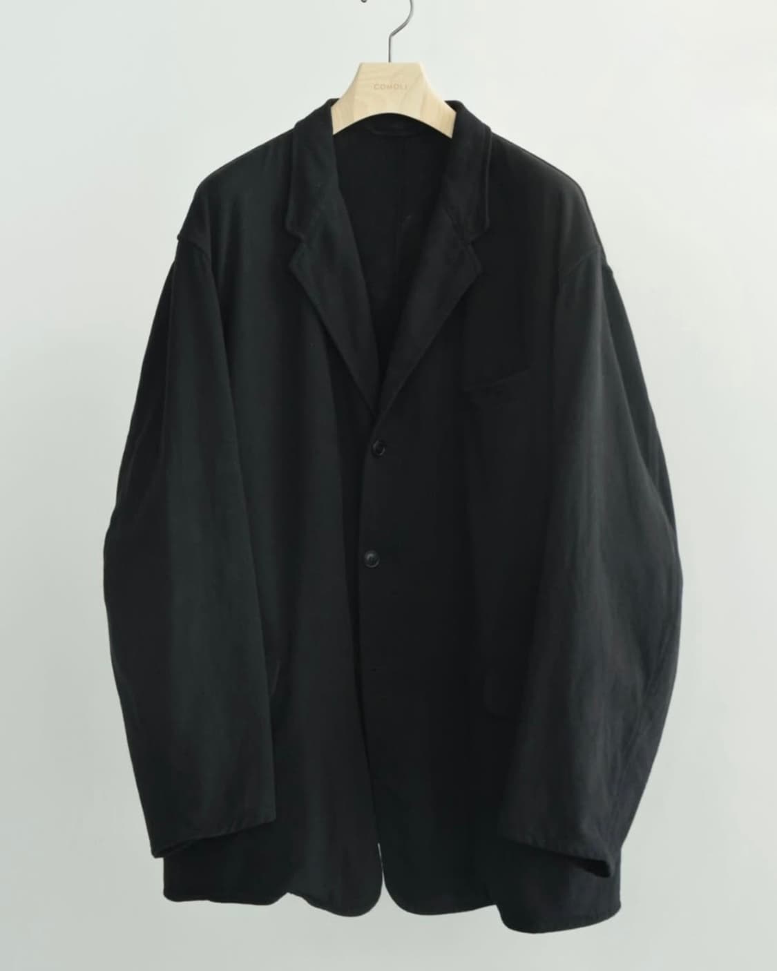 코모리 블랙 드릴 자켓 26ss 상품이미지1