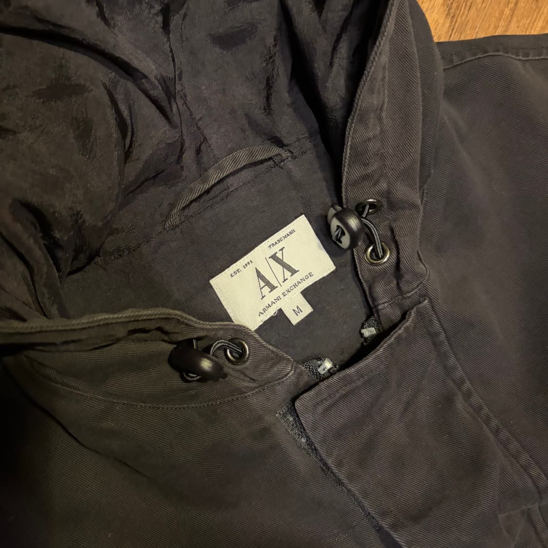 Armani exchange m-51 익스텐션 후드 코트 상품이미지3