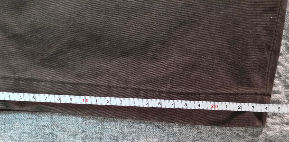 아트이프액츠 원턱 치노팬츠 올리브 L사이즈 판매합니다 상품이미지5