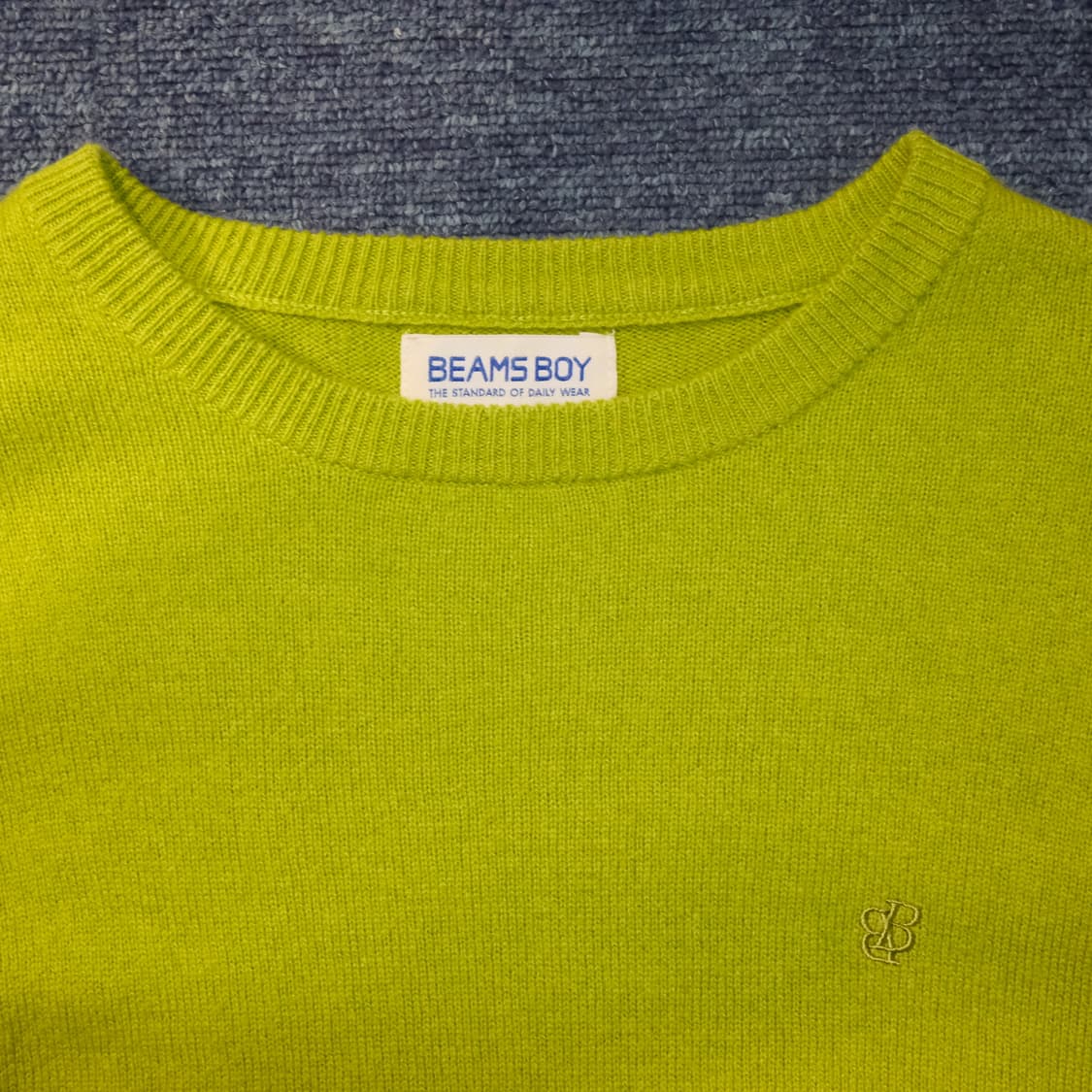 빔즈보이 울 캐시미어 니트 상품이미지2