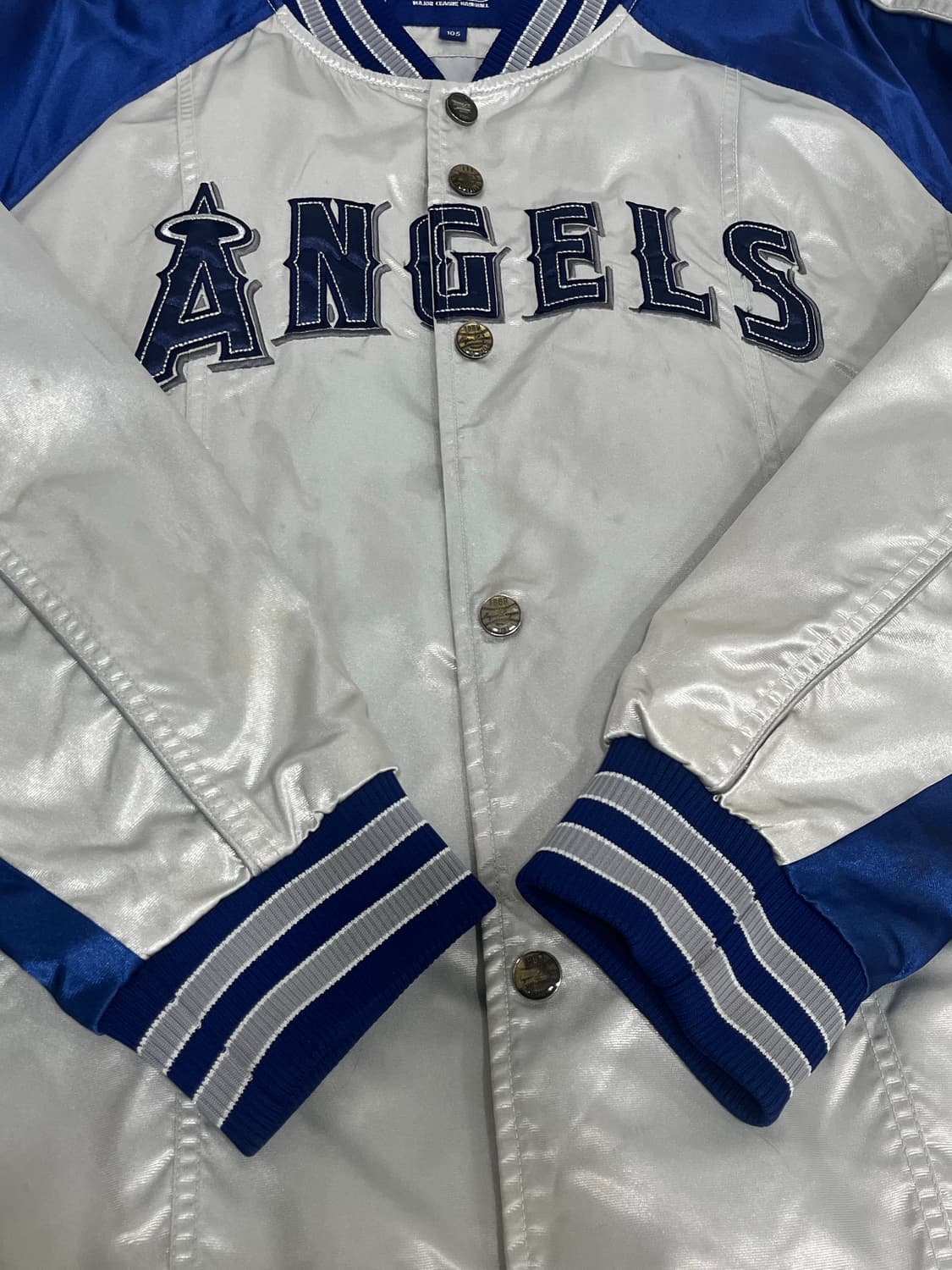 MLB LA 에인절스 블루종 바시티자켓 봄버 105 상품이미지7