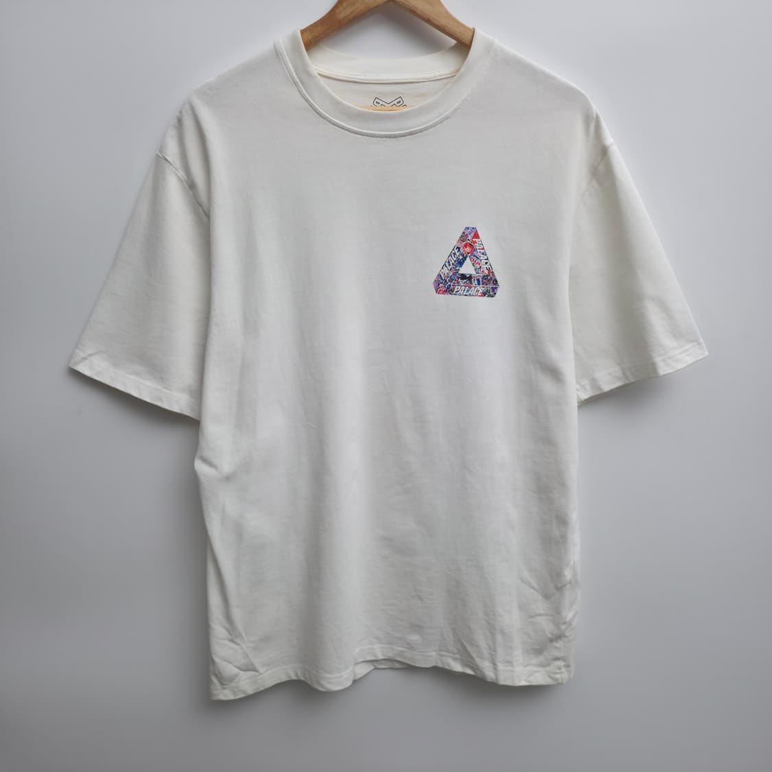 [L] 팔라스 트라이스티커 팩 티셔츠 화이트 상품이미지2