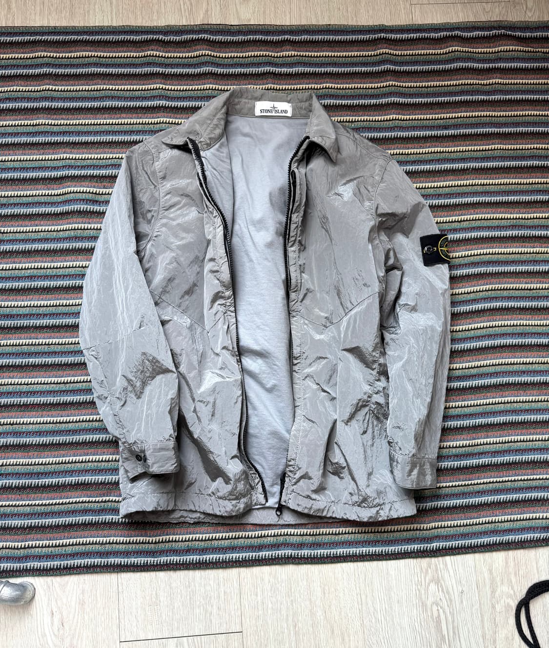 스톤아일랜드 나일론 메탈 오버셔츠 상품이미지3