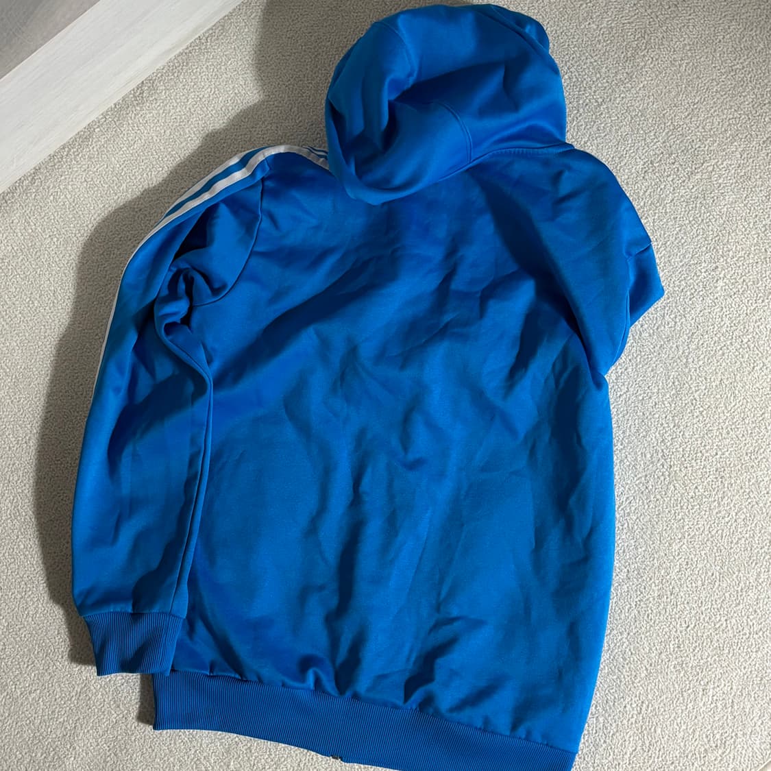 아디다스 블루 니고베어 후드져지 상품이미지4