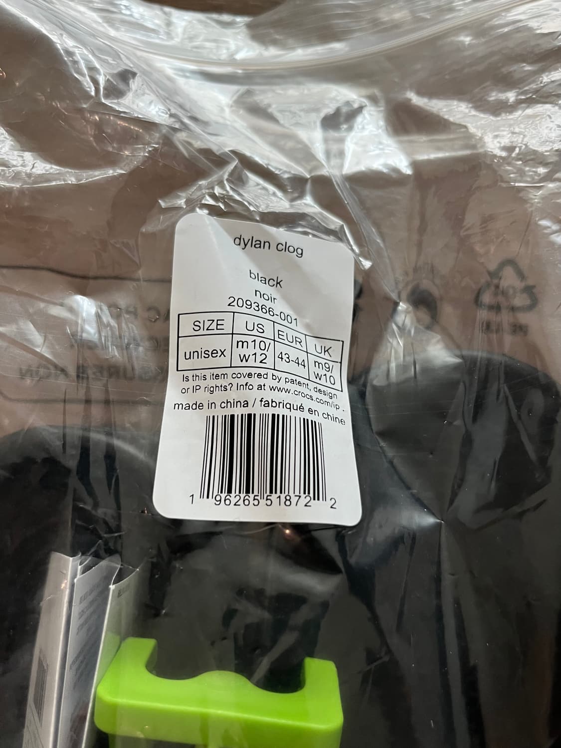 [새상품] 크록스 딜란 뮬 블랙 43 상품이미지5