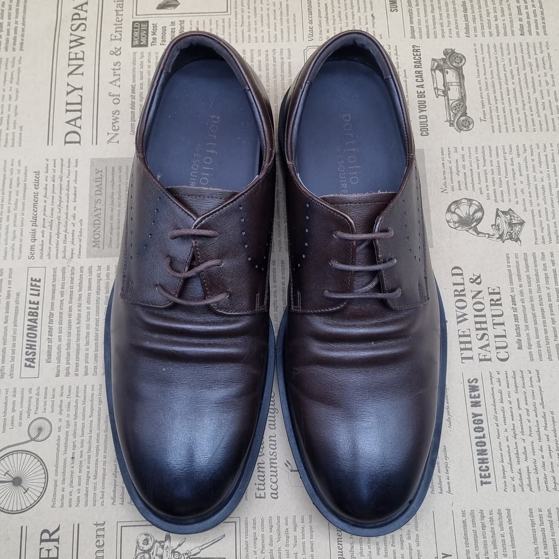 에스콰이어 포트폴리오 키높이구두255 굽4.5 상품이미지2