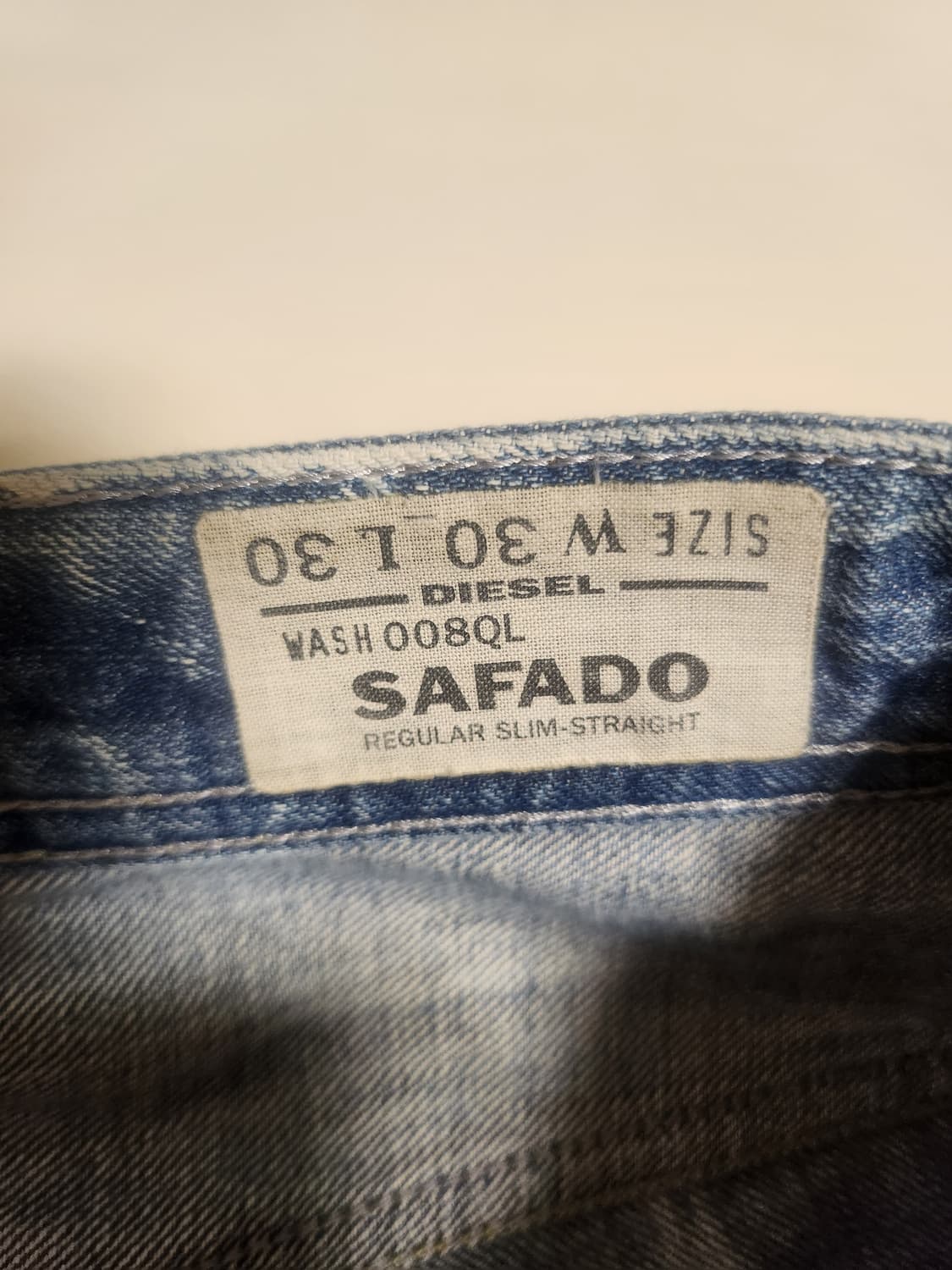 디젤 청바지 SAFADO 30인치 상품이미지3