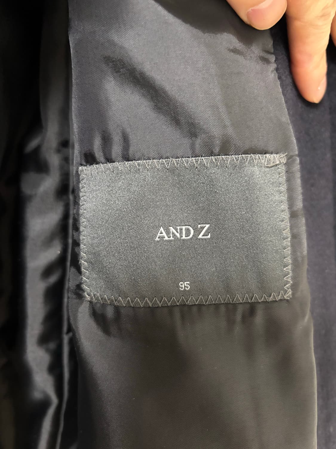 앤드지 발마칸 코트 네이비 95 상품이미지3