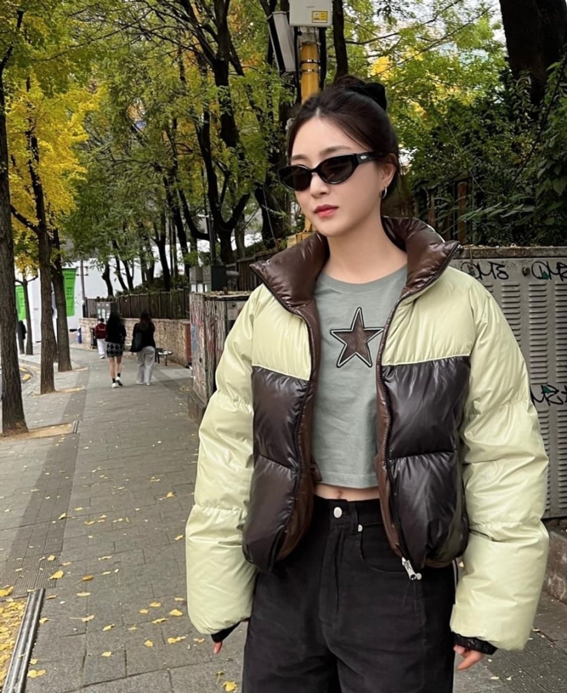 리버시블 덕다운 숏패딩 상품이미지2