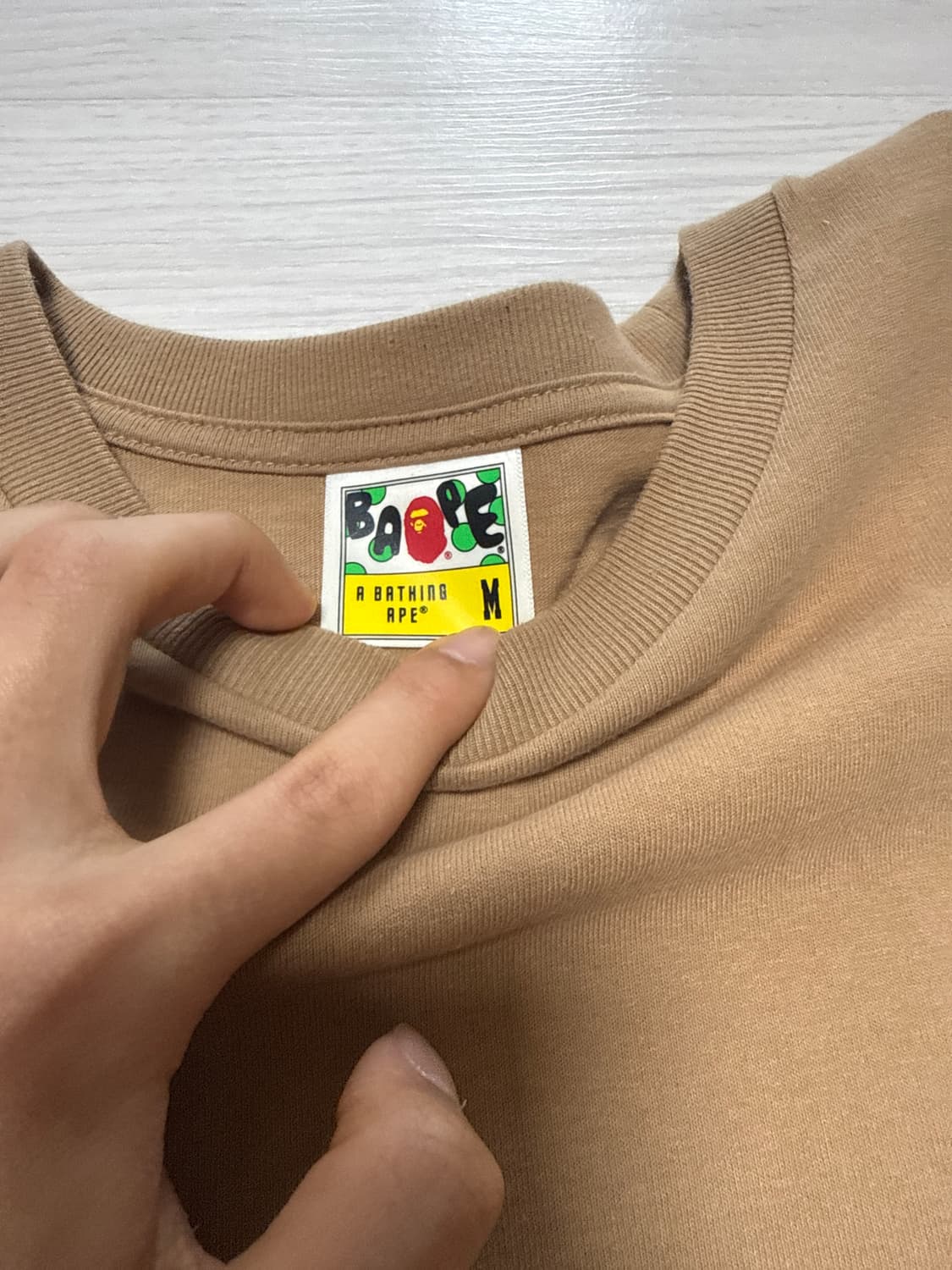 베이프 롱슬리브 상품이미지4