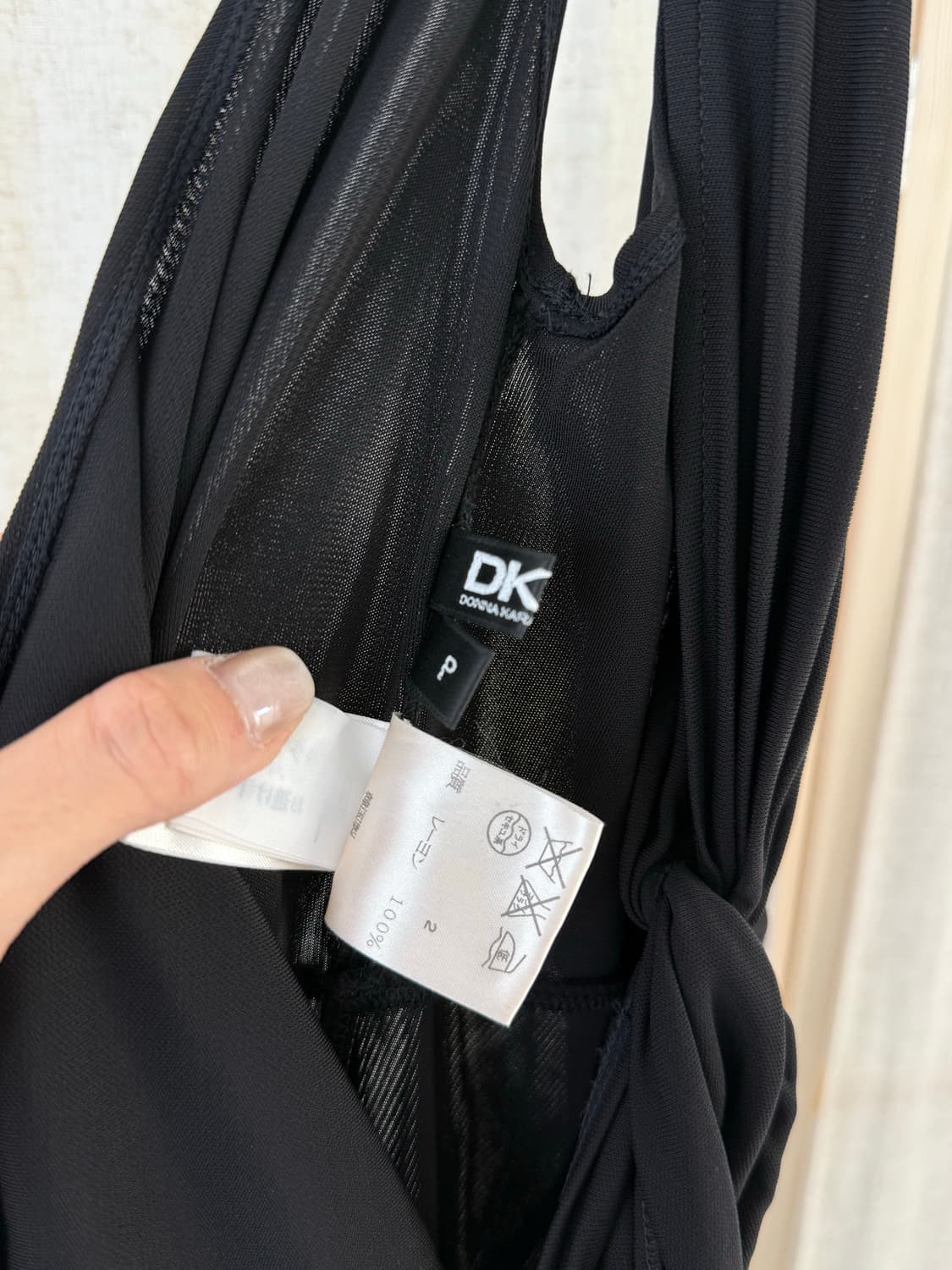 DKNY 도나카란 꼬임 민소매 드레스 상품이미지9