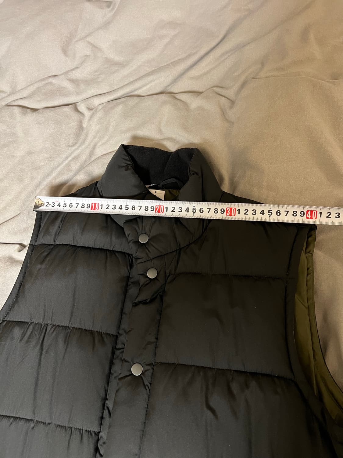 갭 GAP 푸퍼 패딩베스트 검정 xs 새제품 상품이미지8